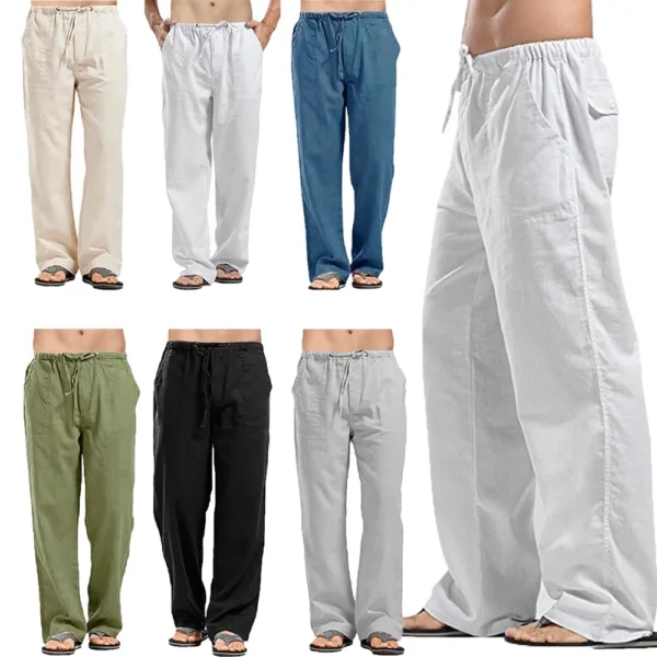 Men's Cotton Linen Pants